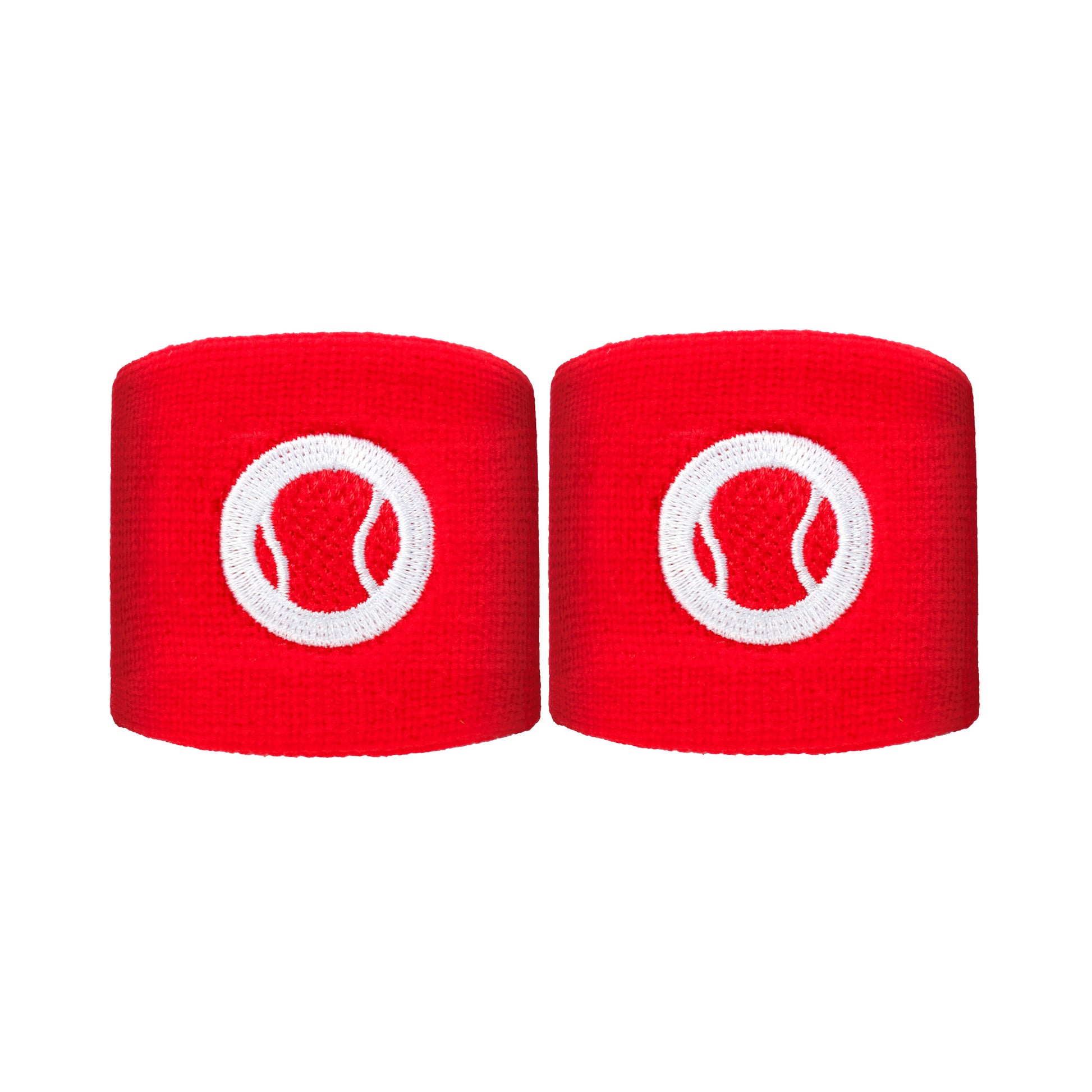 Tennis-Point Short Potítko 2ks v baleni Unisex - červená,