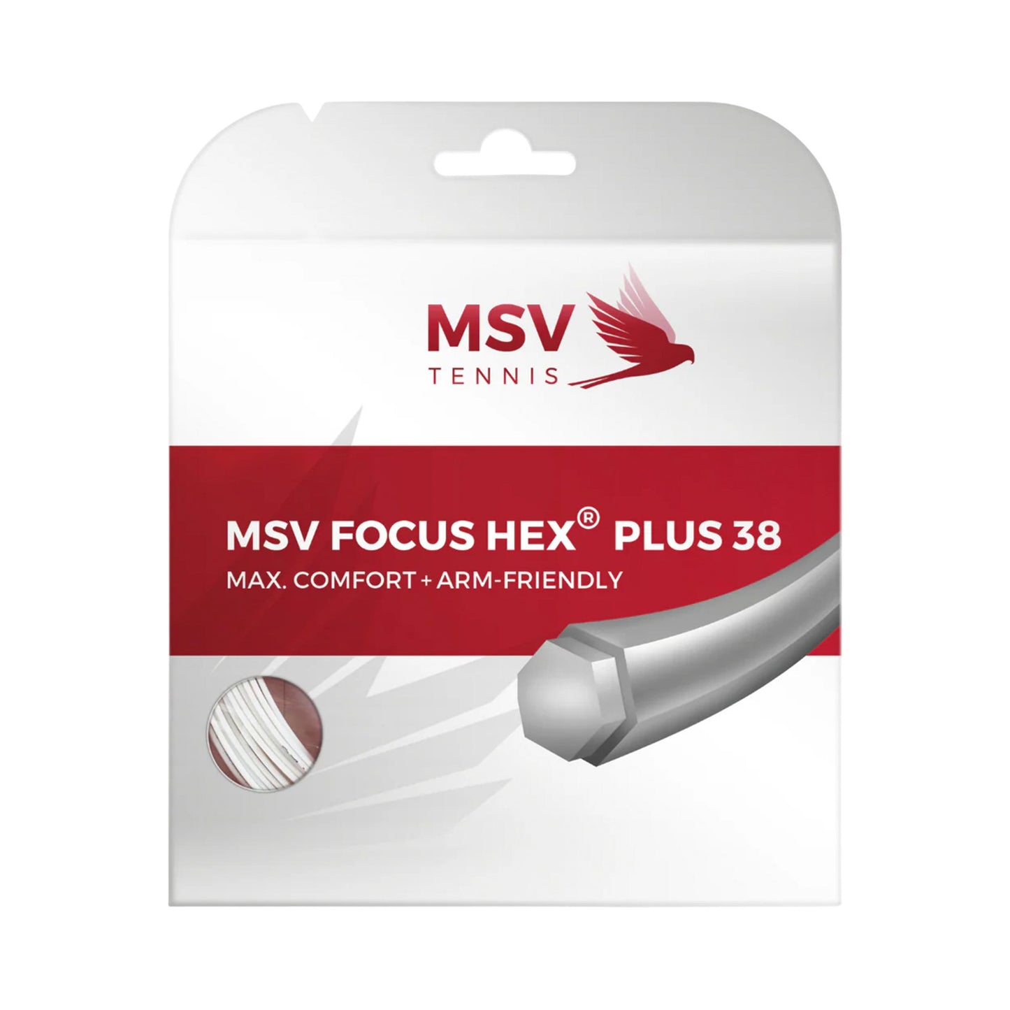 MSV Focus-HEX plus 38  Výpletová sada 12m - bílá