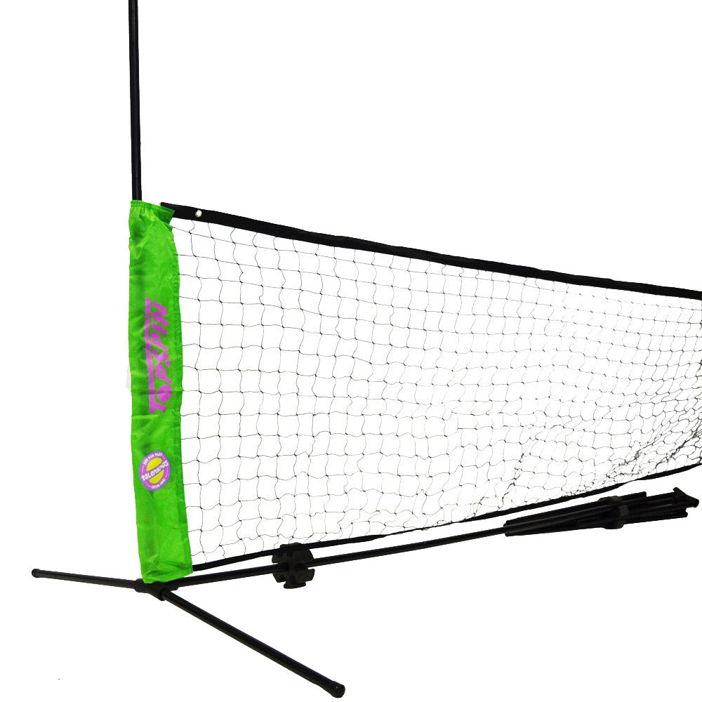 Topspin 6m Tenisová síť - černá, zelená