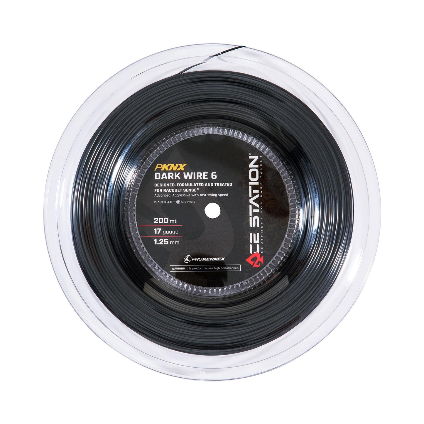 PROKENNEX Dark Wire 6 Výplet-Role 200m-Černá