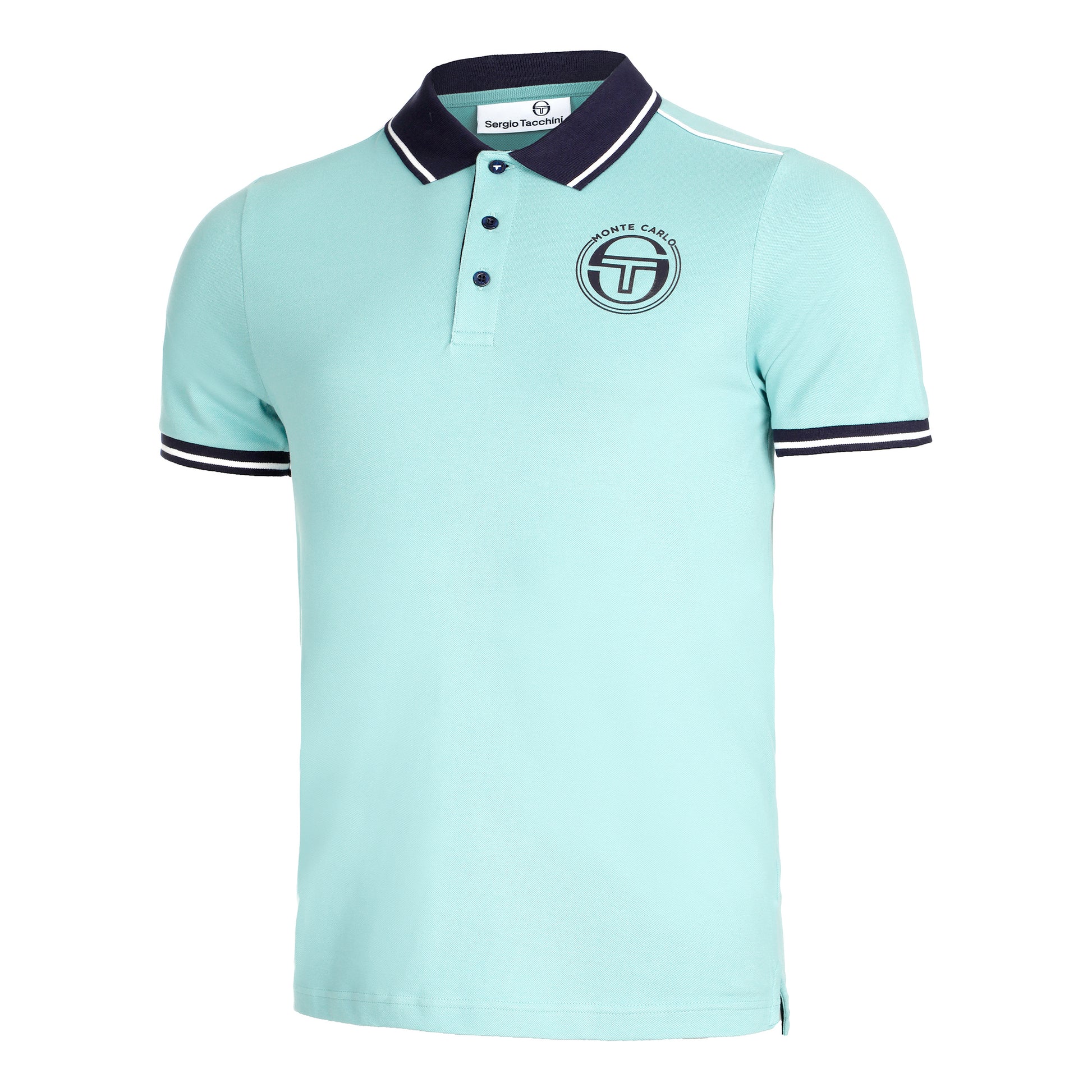 Sergio Tacchini Ranking Staff Pólo Muži - světle modrá, tmavě modrá