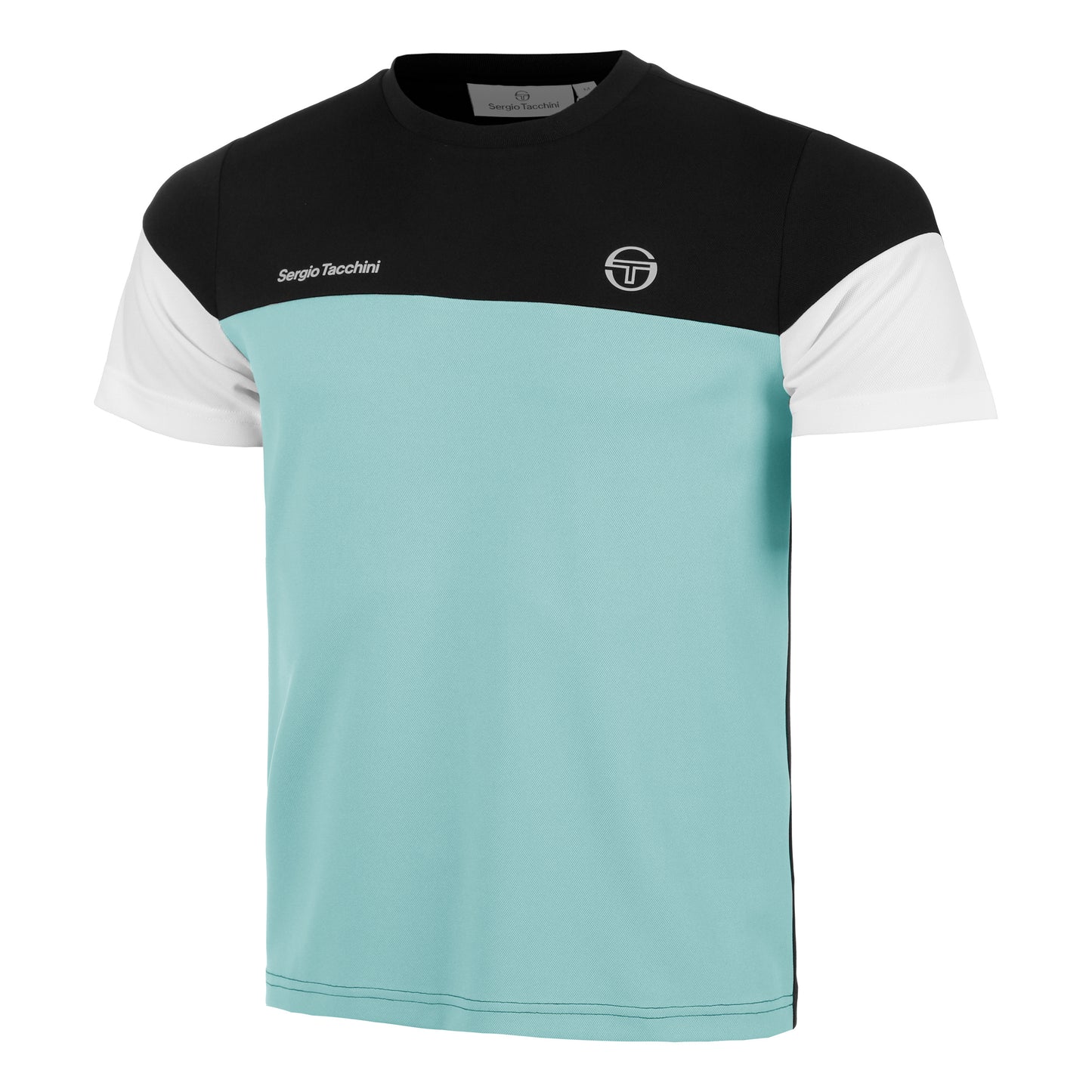 Sergio Tacchini Prave Tričko Muži - černá, modrá