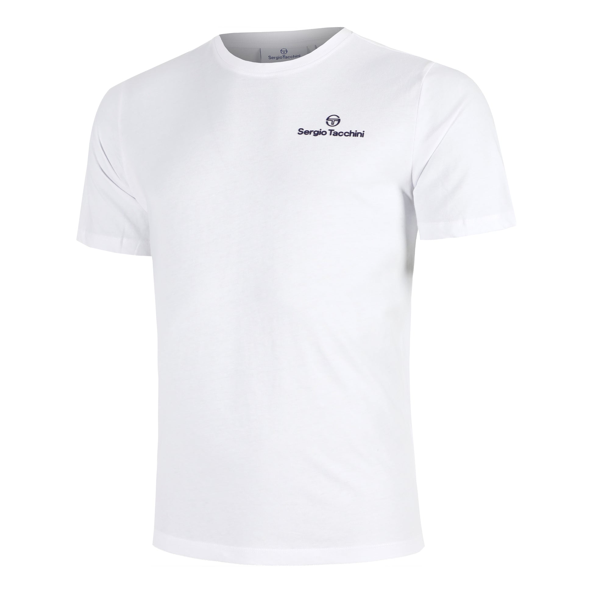 Sergio Tacchini Bold Tričko Muži - bílá, tmavě modrá