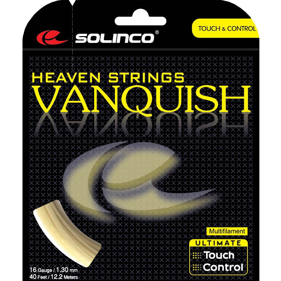 Solinco Vanquish Natur Výpletová Sada 12,2m-Přírodní Barvy