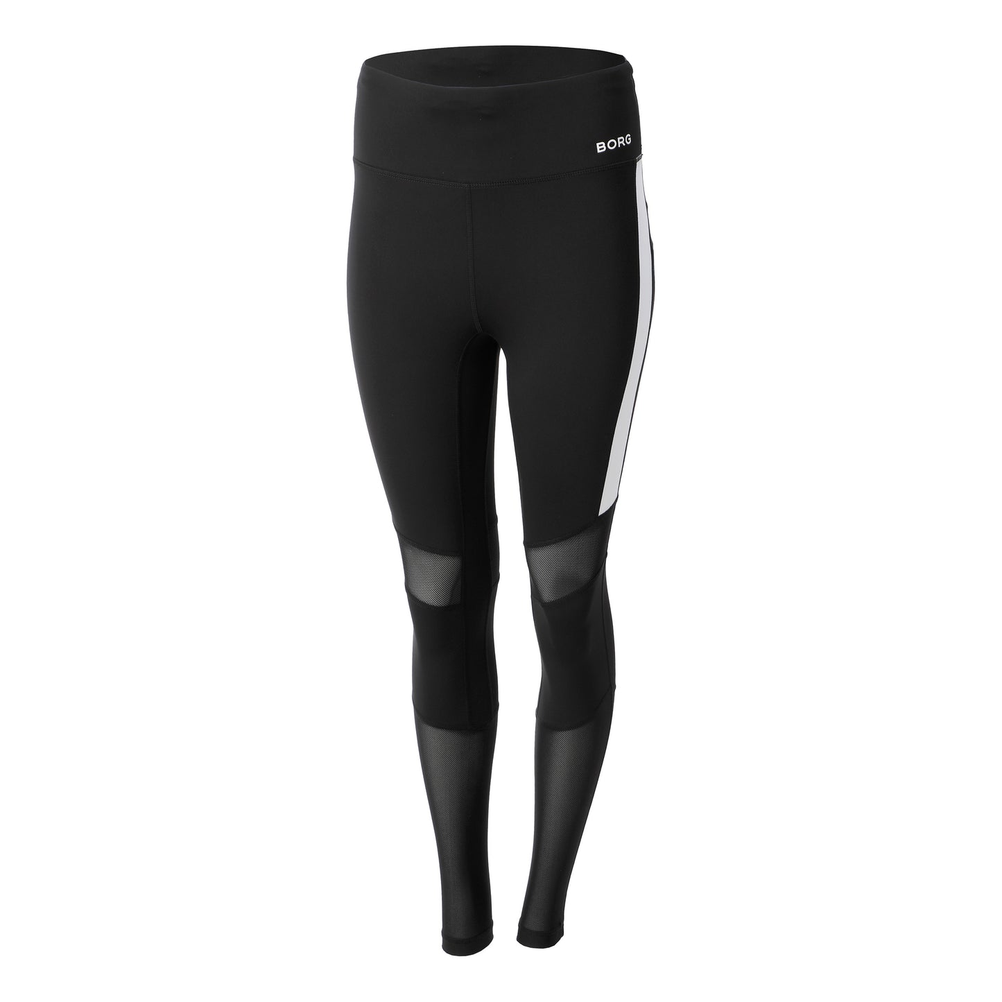 Björn Borg High Waist Block Těsné Dámy - černá, bílá