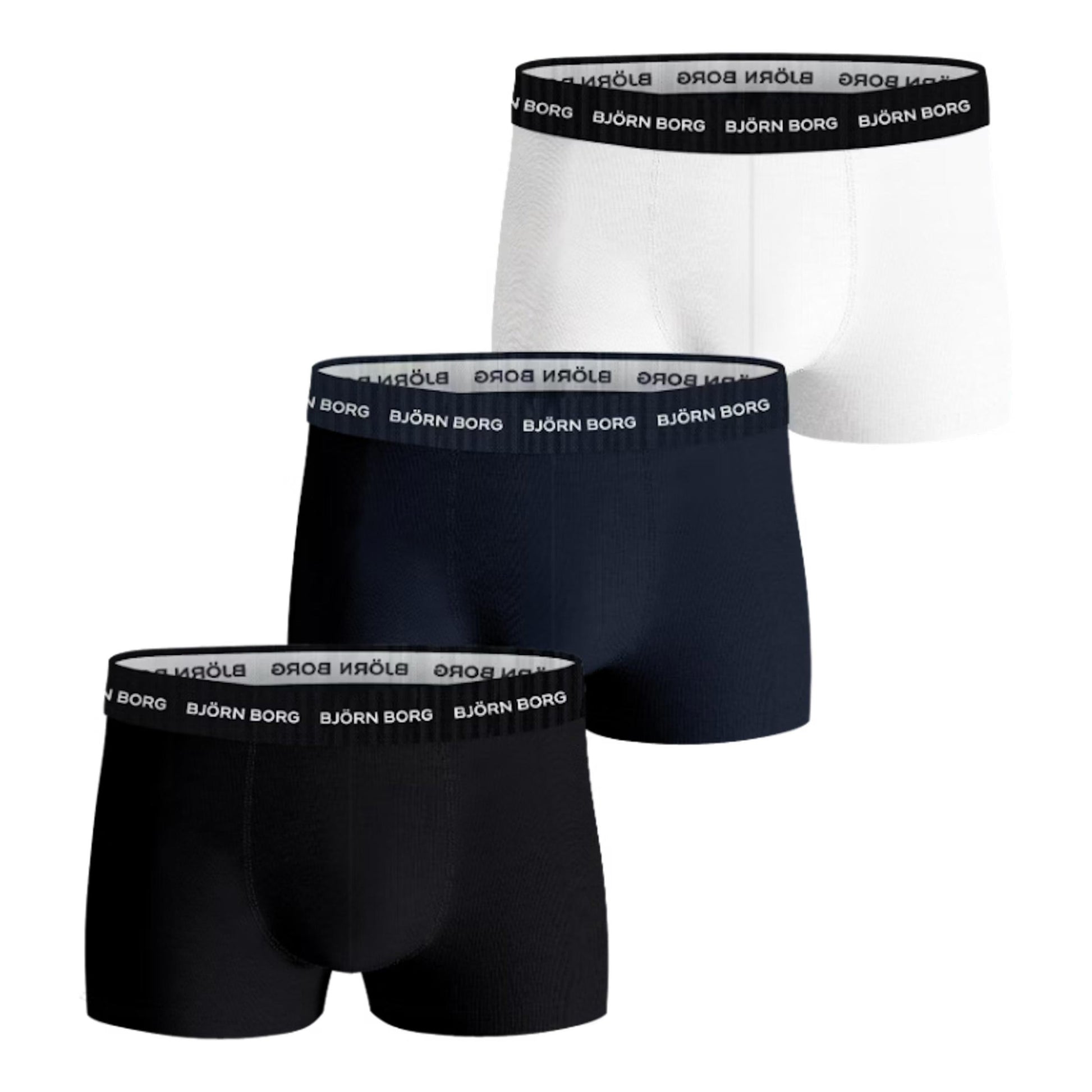 Björn Borg Cotton Stretch Trenýrky 3ks v baleni Muži - vícebarevné