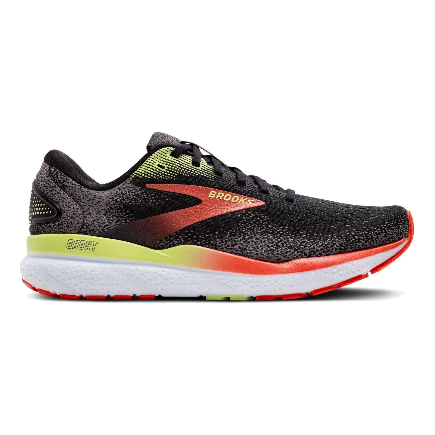 Brooks Ghost 16 Neutrální Obuv Muži-Černá,Oranžová