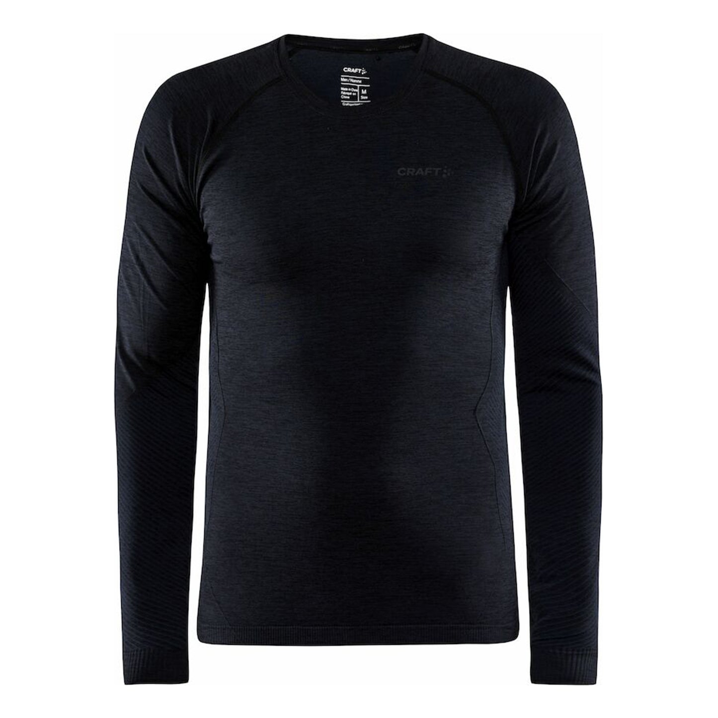 Craft Core Dry Active Comfort Half-Zip Bežecký Top Muži-Černá