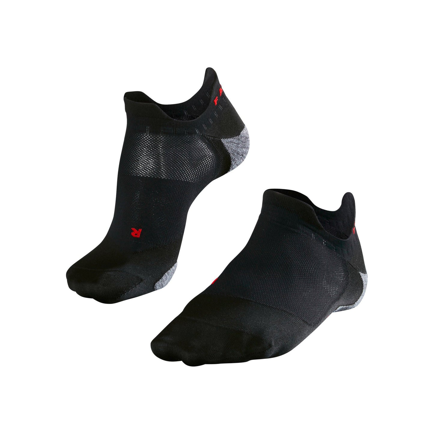 Falke Invisible Running socks Muži - černá, šedá