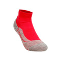 RU4 Endurance Short Running socks Dámy - červená, světle šedá