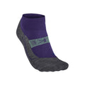 RU4 Endurance Cool Short Running Socks Dámy-Fialová,Šedá