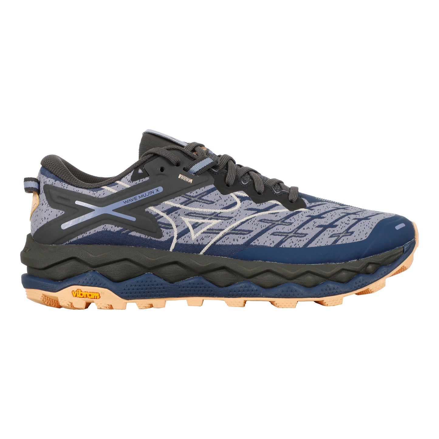 Mizuno Wave Mujin 10 Obuv pro měkčí povrch,žádný asfalt Dámy - fialová, černá