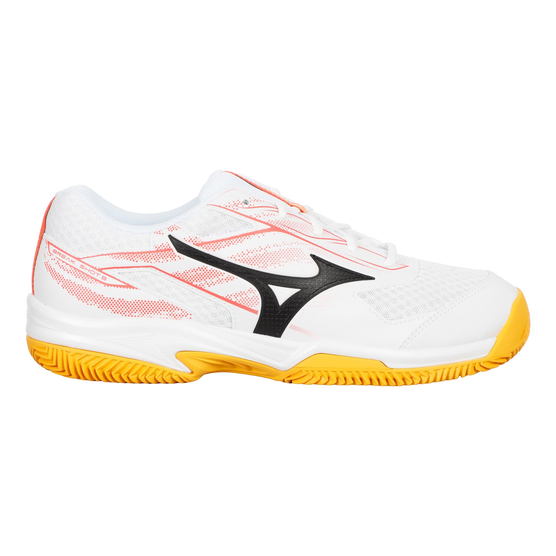 Mizuno Break Shot 5 Obuv Na Antuku Muži-Bílá,Korálová