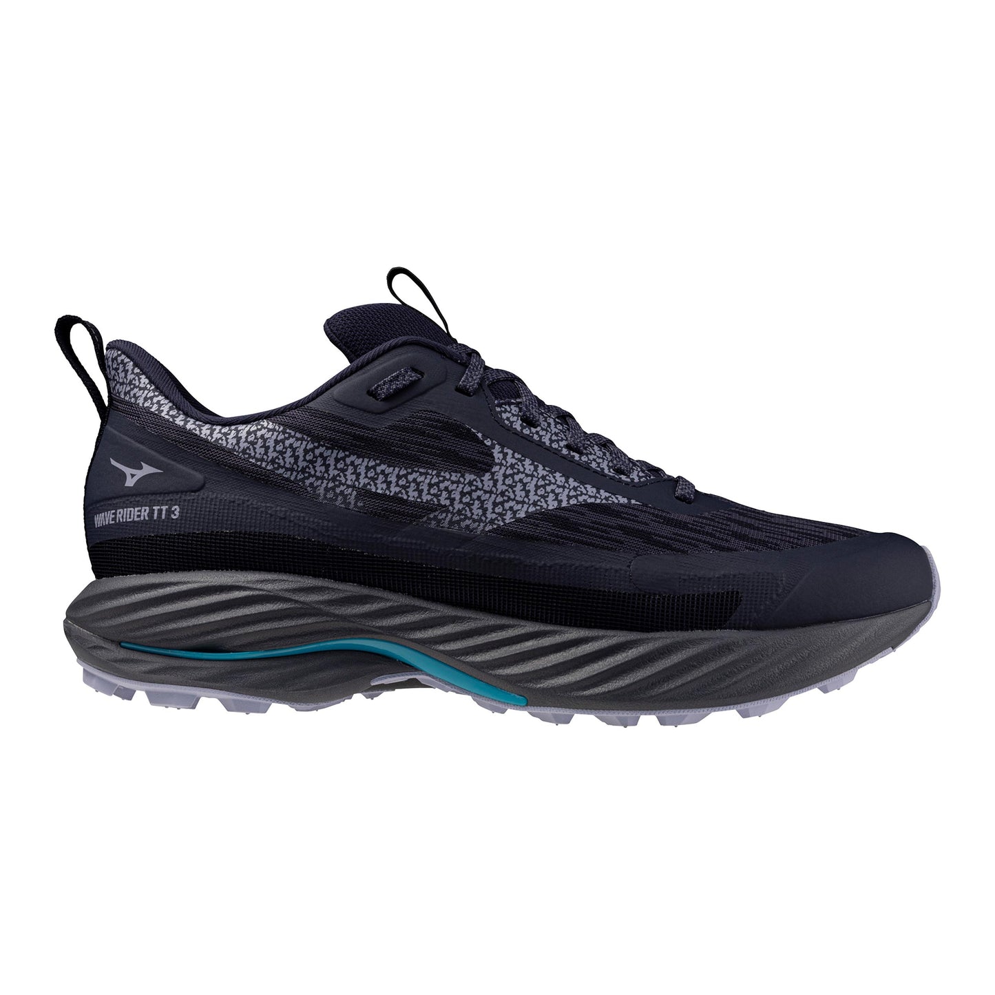 Mizuno Wave Rider TT 3                     Obuv pro měkčí povrch,žádný asfalt Muži-tmavě šedá, tyrkysová
