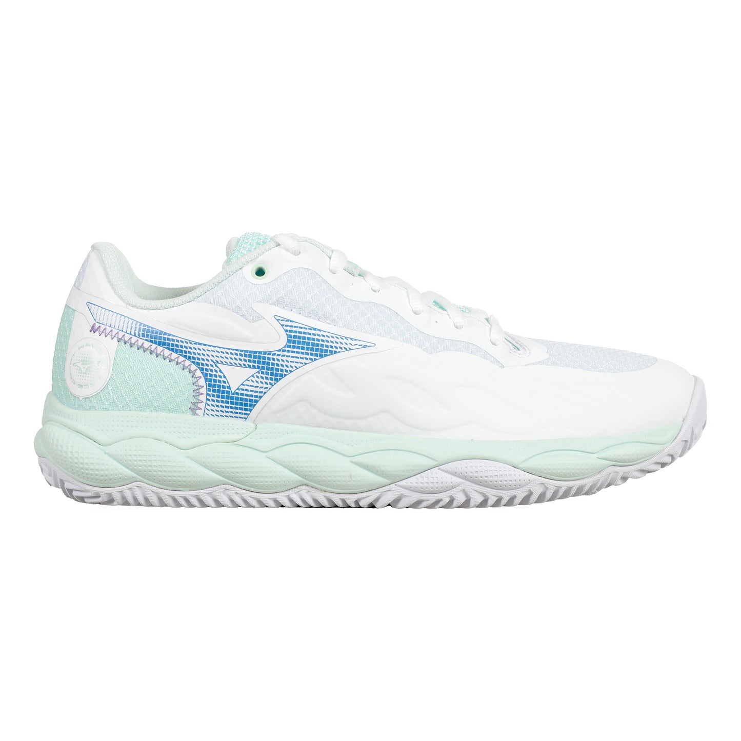Mizuno Wave Enforce Court Obuv na antuku Dámy - bílá, mätová