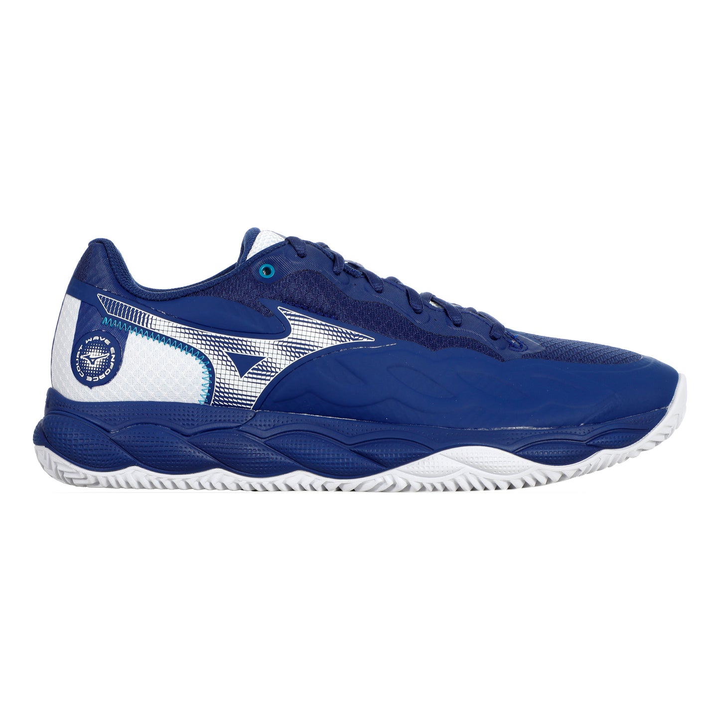 Mizuno Wave Enforce Court Obuv na antuku Muži - modrá, bílá