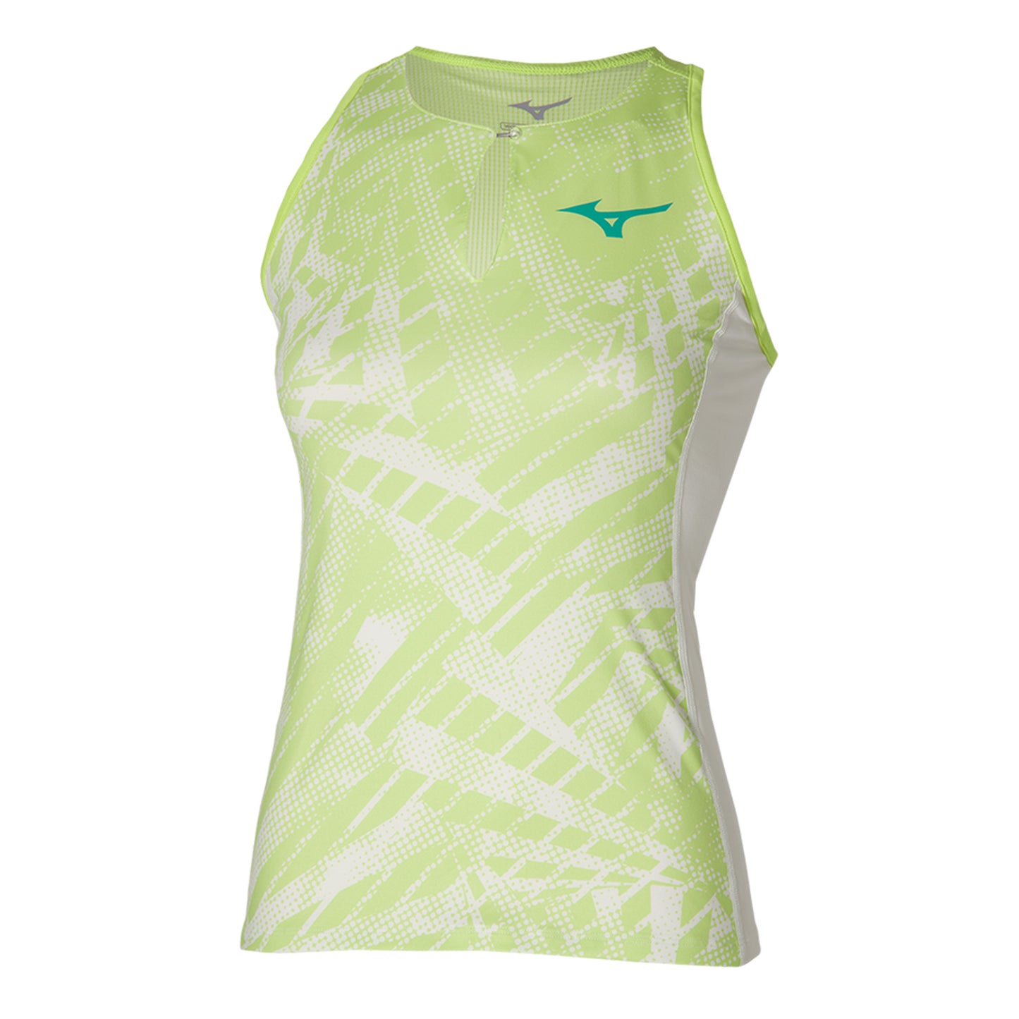 Mizuno Mugen Printed Sportovní Tílko Dámy-Limetková