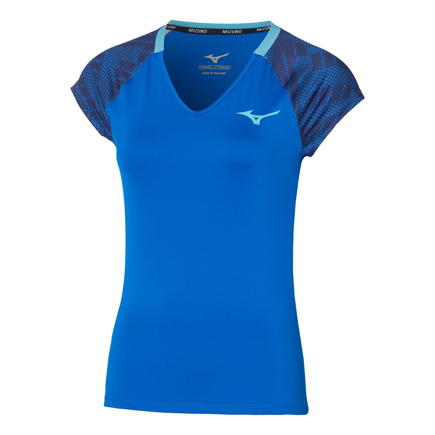 Mizuno Mugen Printed Tričko Dámy - modrá,