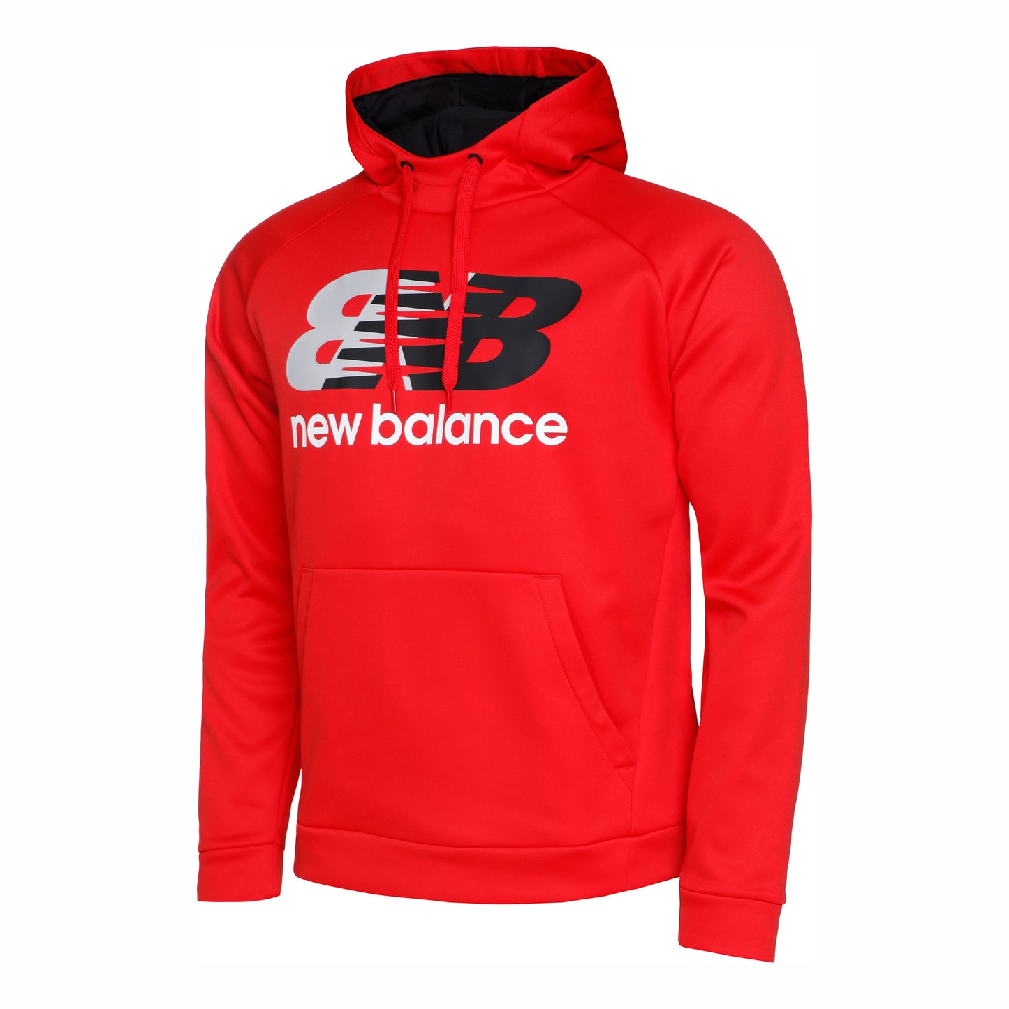New Balance Tenacity Performance Printed Hoody Muži - červená,