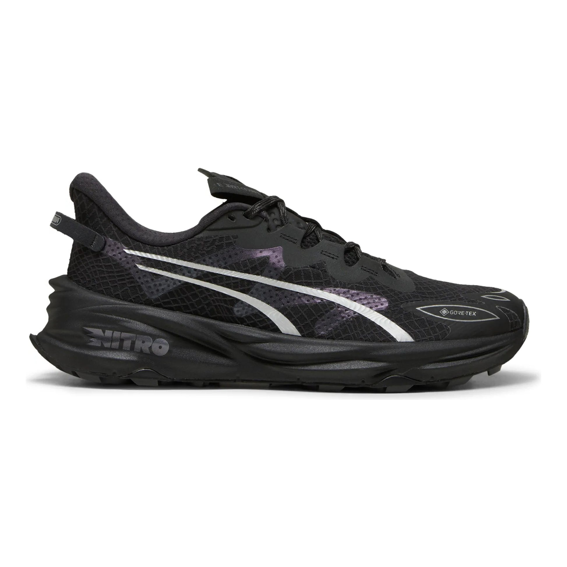 Puma Fast-Trac Nitro 3 GTX Obuv Pro Měkčí Povrch,žádný Asfalt Muži-Černá