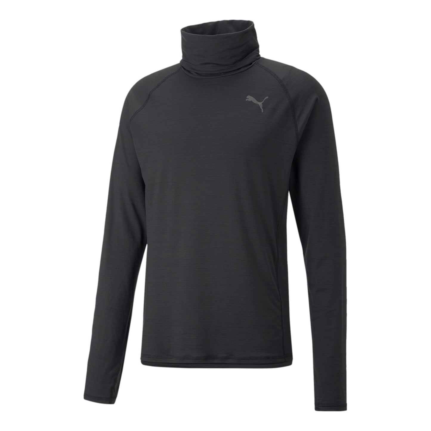 Puma Cloudspun High Neck Longsleeve S dlouhým rukávem Muži - černá,