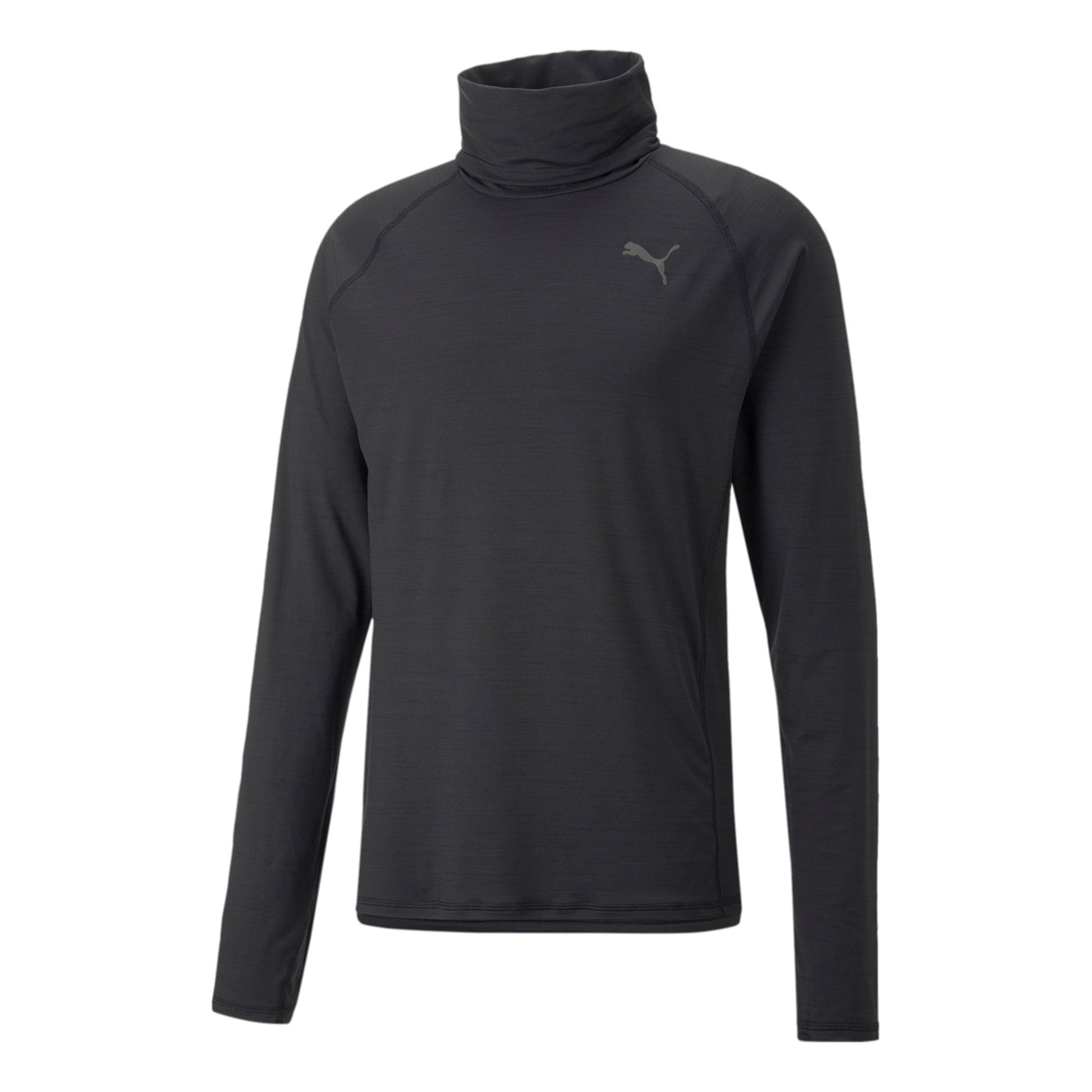 Puma Cloudspun High Neck Longsleeve S dlouhým rukávem Muži - černá,