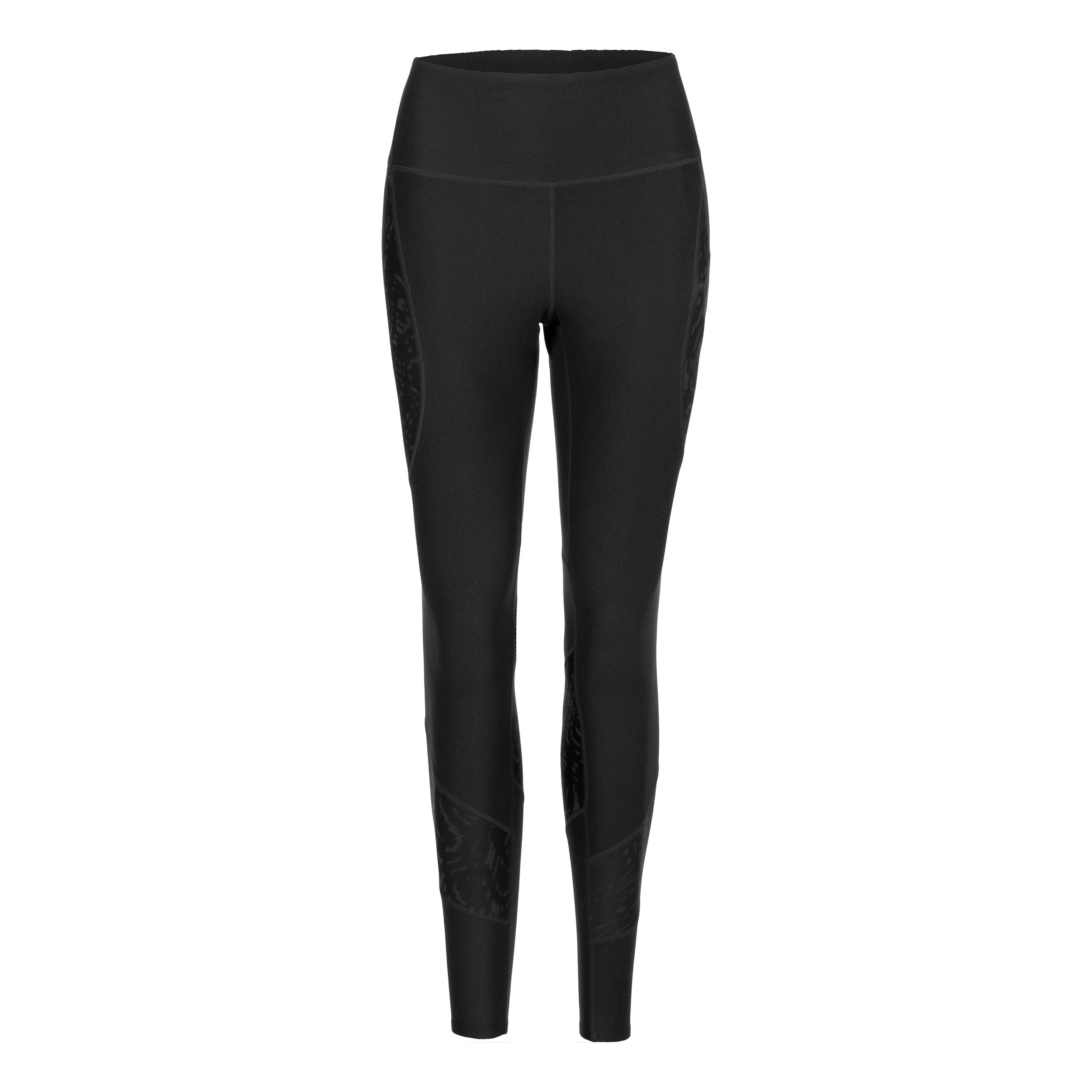 Puma Run All Over Print Brushed Ultraform Highwaist FL Bežecké Pančuchy Dámy-Černá
