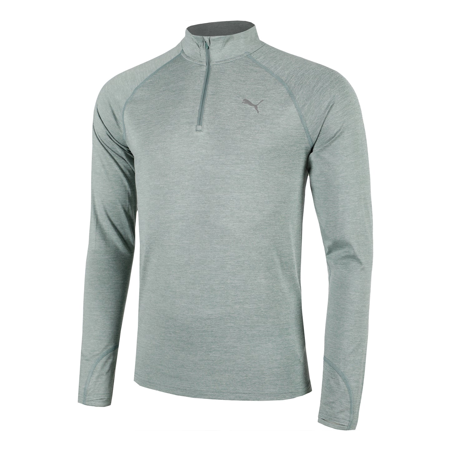 Puma Velocity Cloudspun 1/4 Zip  Bežecké tričko Muži - zelená