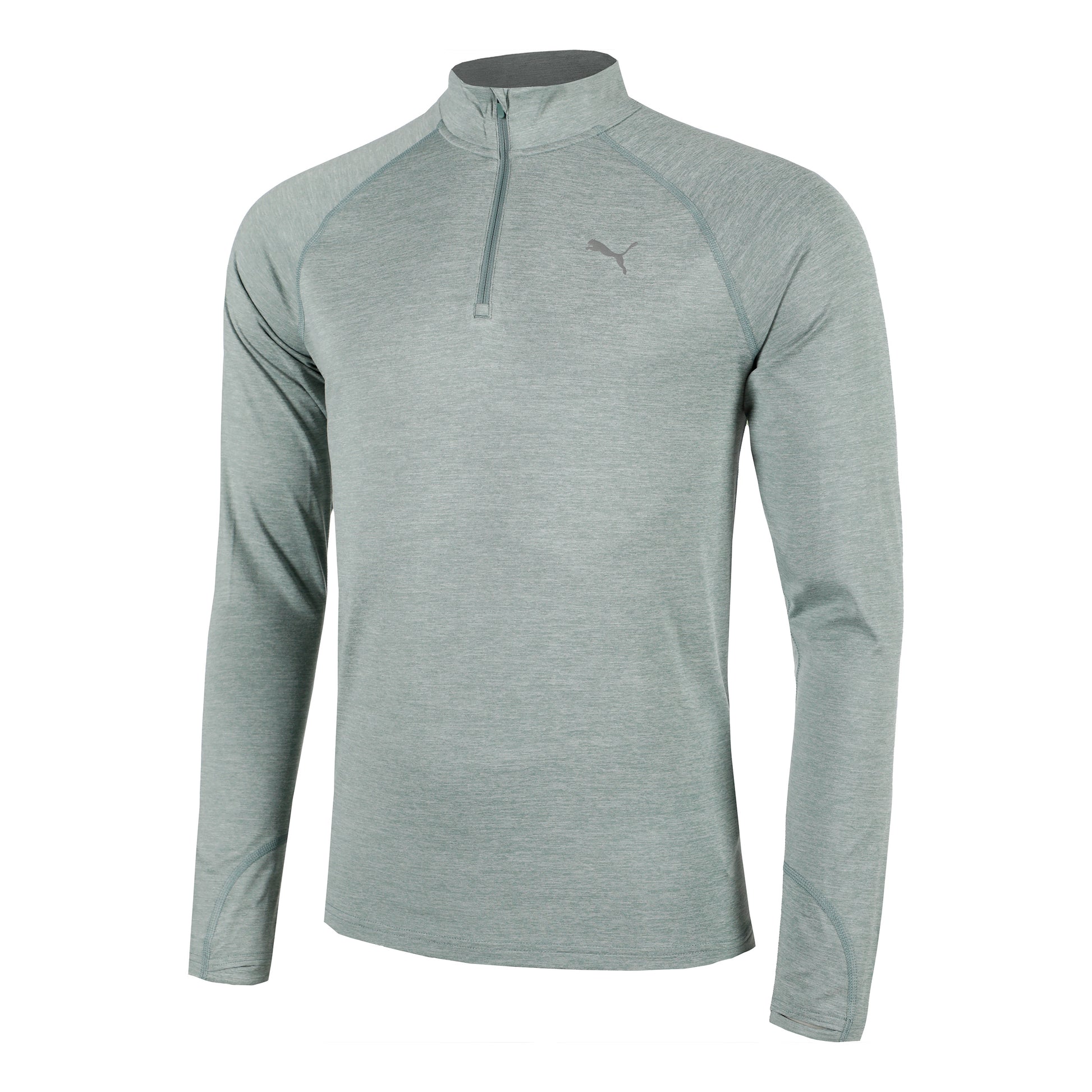 Puma Velocity Cloudspun 1/4 Zip  Bežecké tričko Muži - zelená