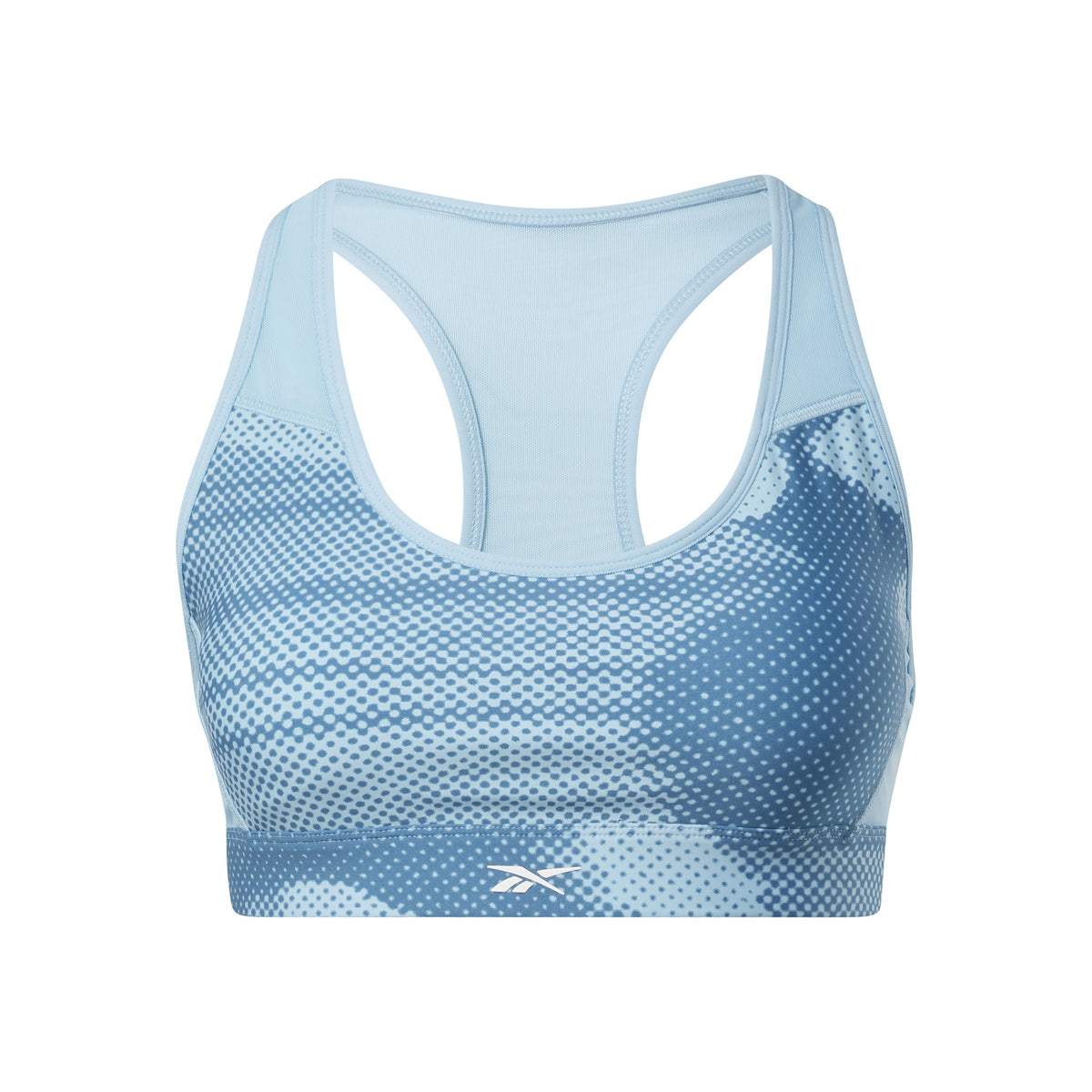 Reebok TS Lux Per Racer Sportovní podprsenka Dámy - modrá,