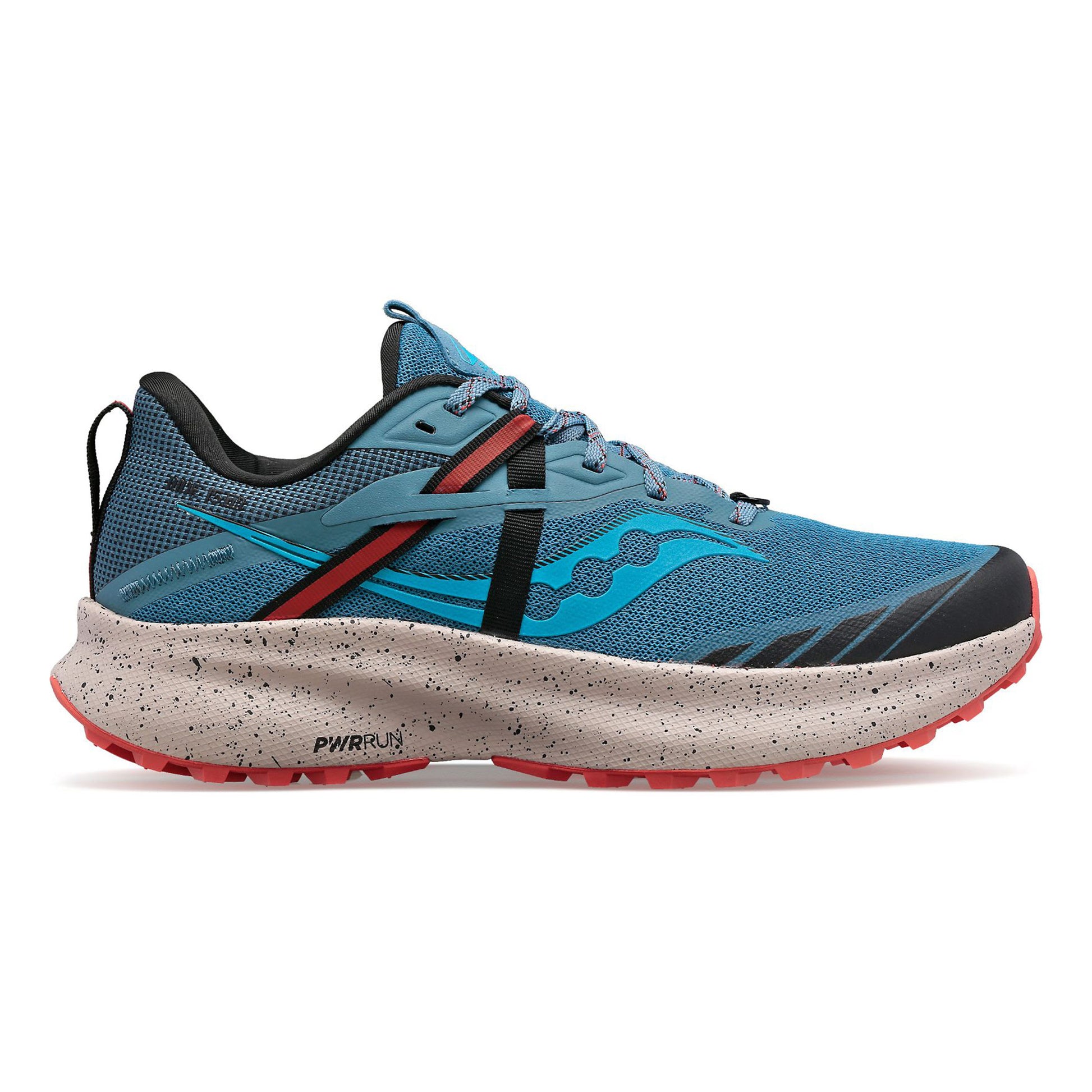Saucony Ride 15 Tr Obuv pro měkčí povrch,žádný asfalt Dámy - modrá, černá