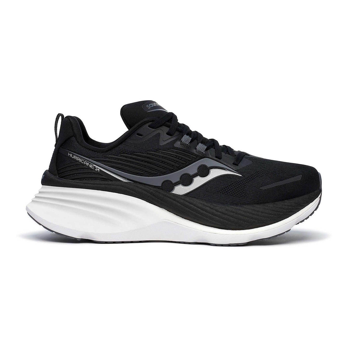 Saucony Hurricane 24 Wide Stabilní Obuv Muži-Černá,Antrazitová