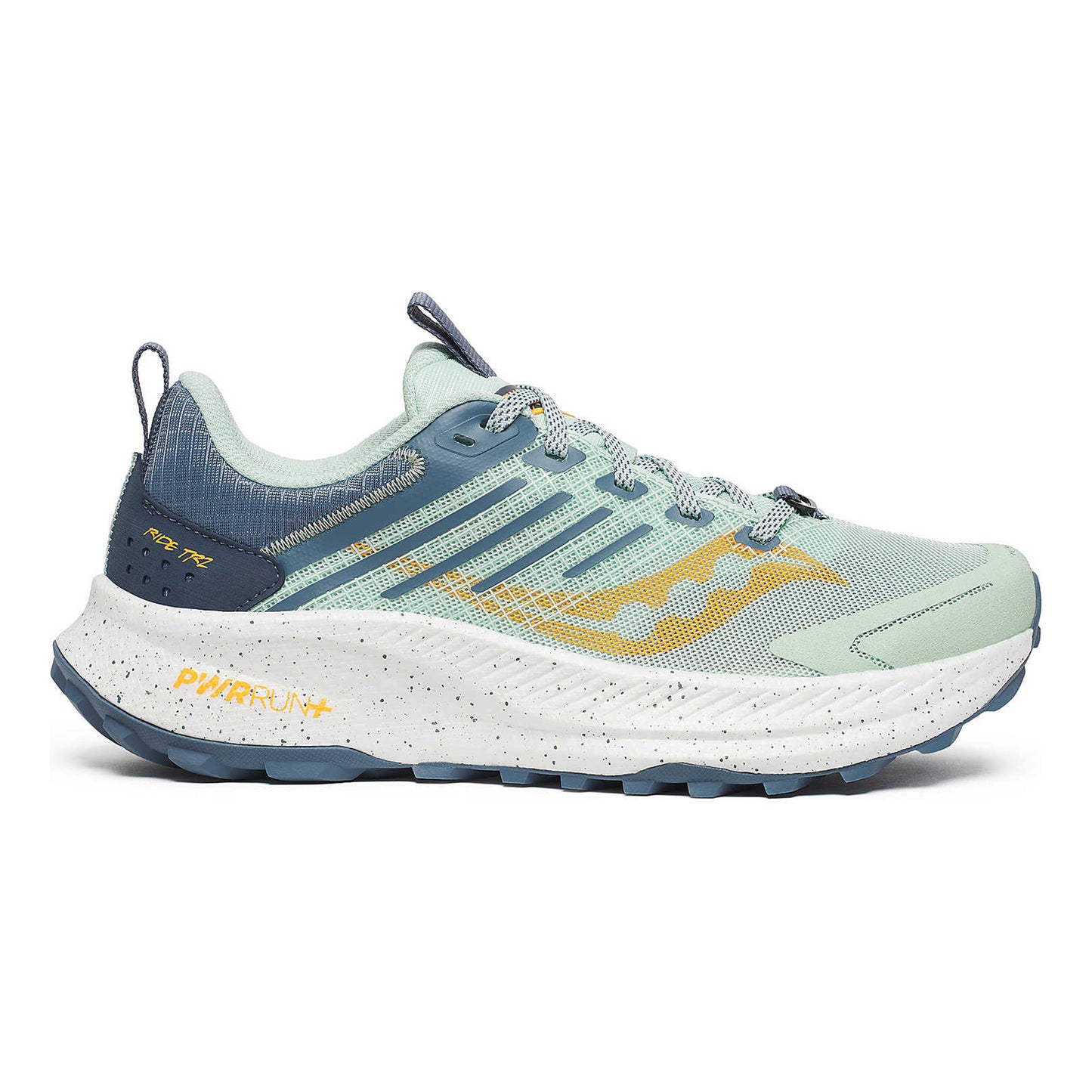 Saucony Ride TR2 Obuv pro měkčí povrch,žádný asfalt Dámy-světle modrá, modro-šedá