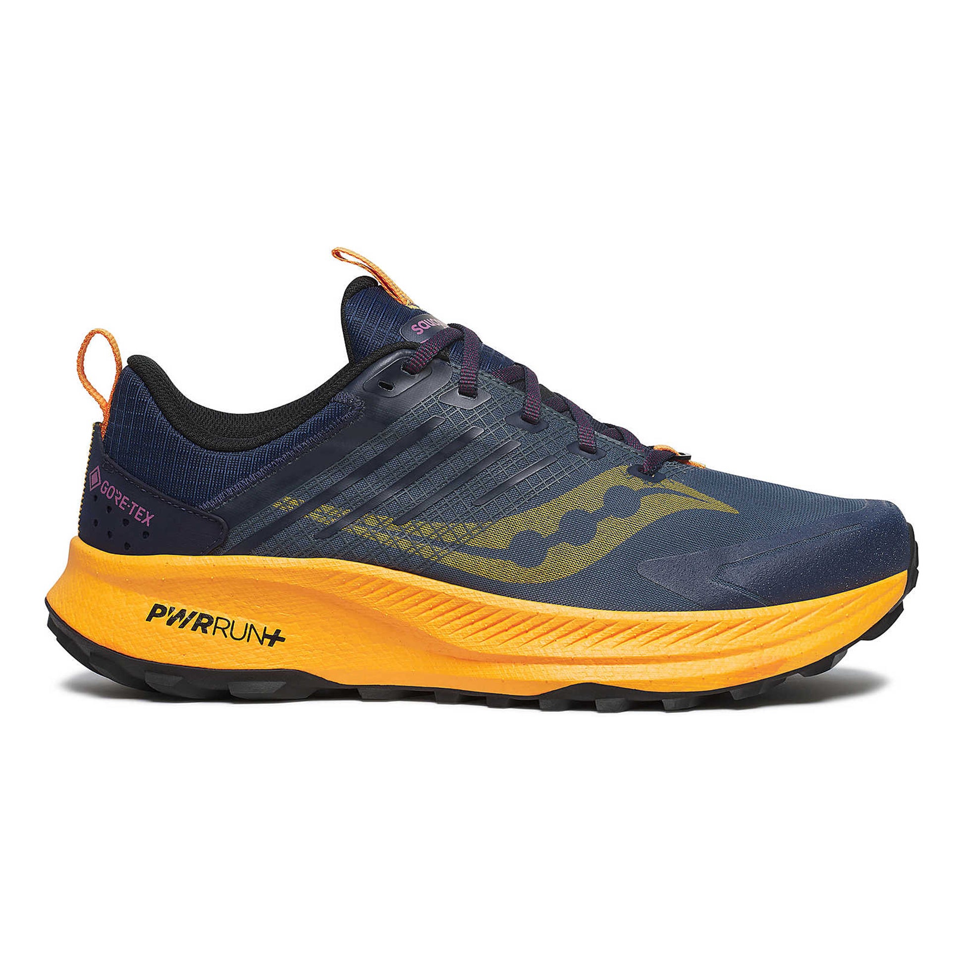Saucony Ride TR2 GTX Obuv Pro Měkčí Povrch,žádný Asfalt Muži-Tmavě Modrá,Oranžová