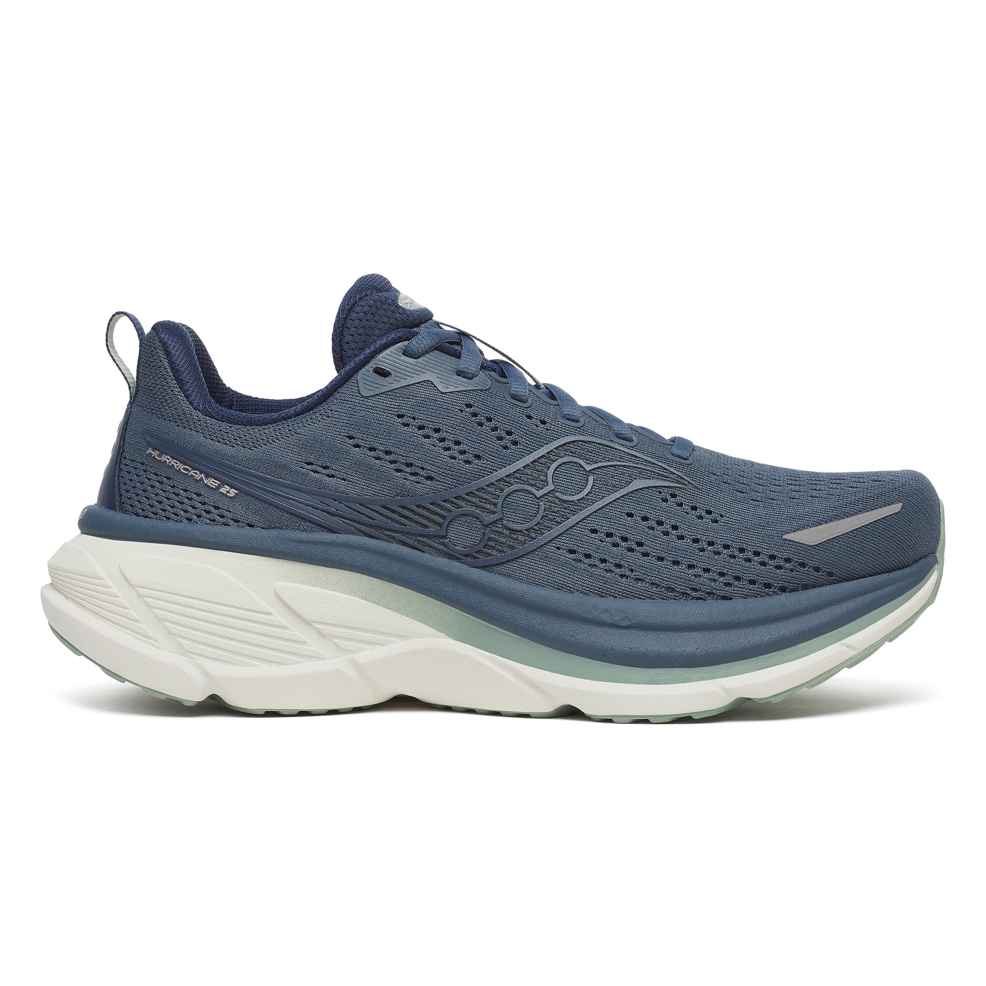 Saucony Hurricane 25 Stabilní obuv Muži-modro-šedá, světle zelená