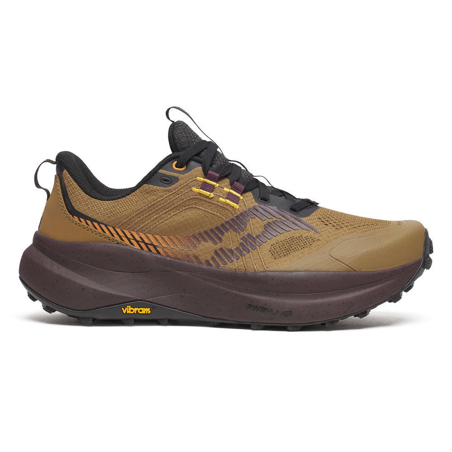 Saucony Xodus Ultra 4 Obuv pro měkčí povrch,žádný asfalt Muži-karamel, fialová