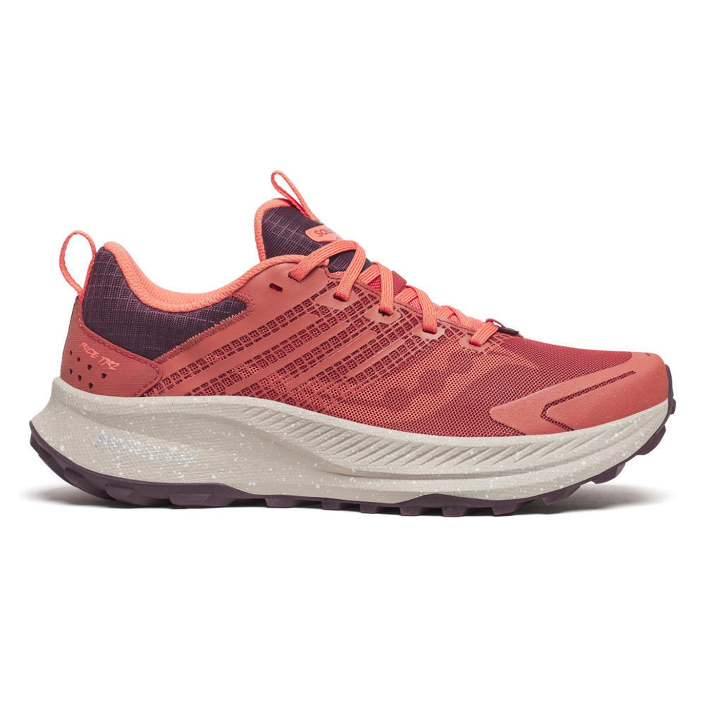 Saucony Ride TR2 Obuv pro měkčí povrch,žádný asfalt Dámy-hrdza, fialová