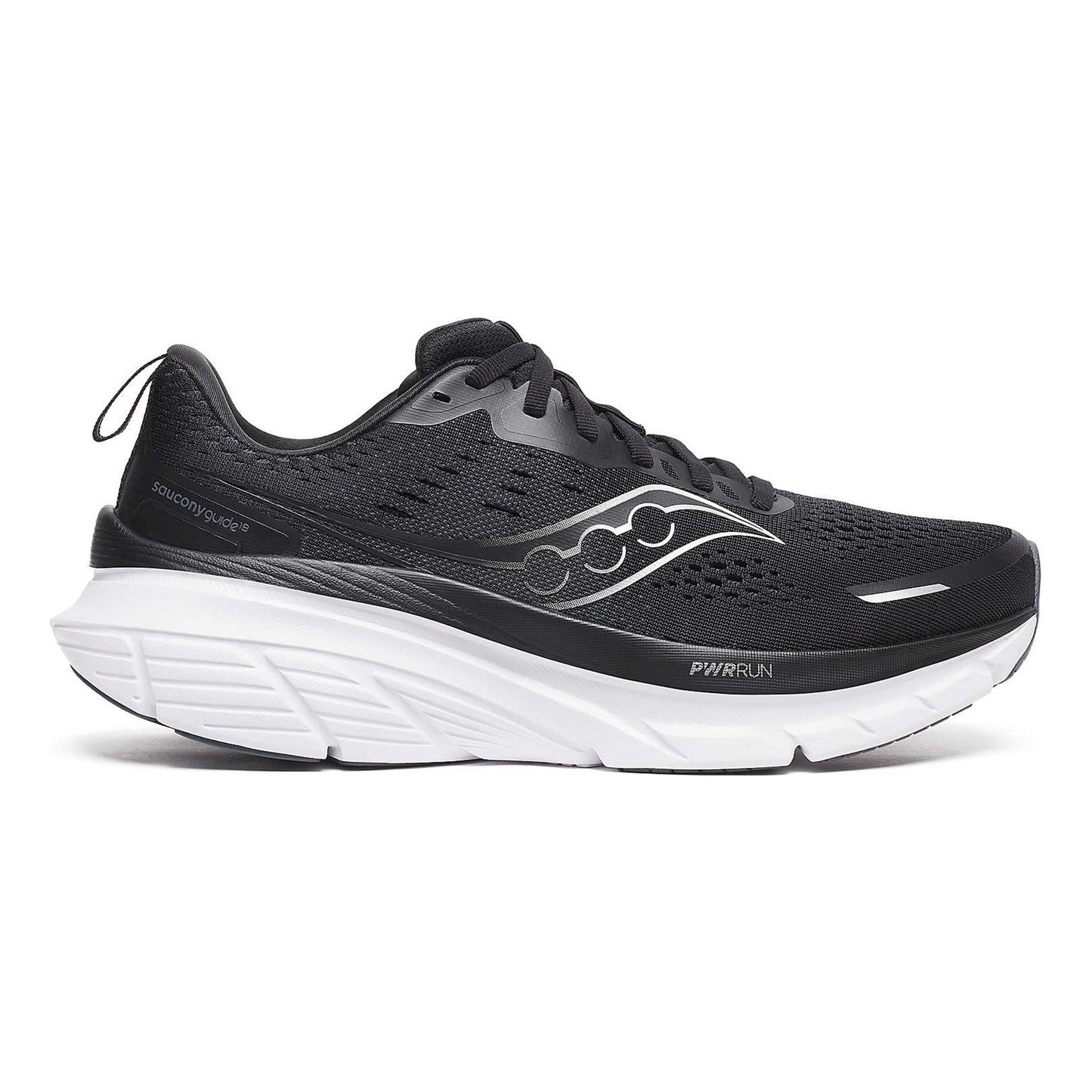 Saucony Guide 18 Stabilní Obuv Muži - Černá,Bílá