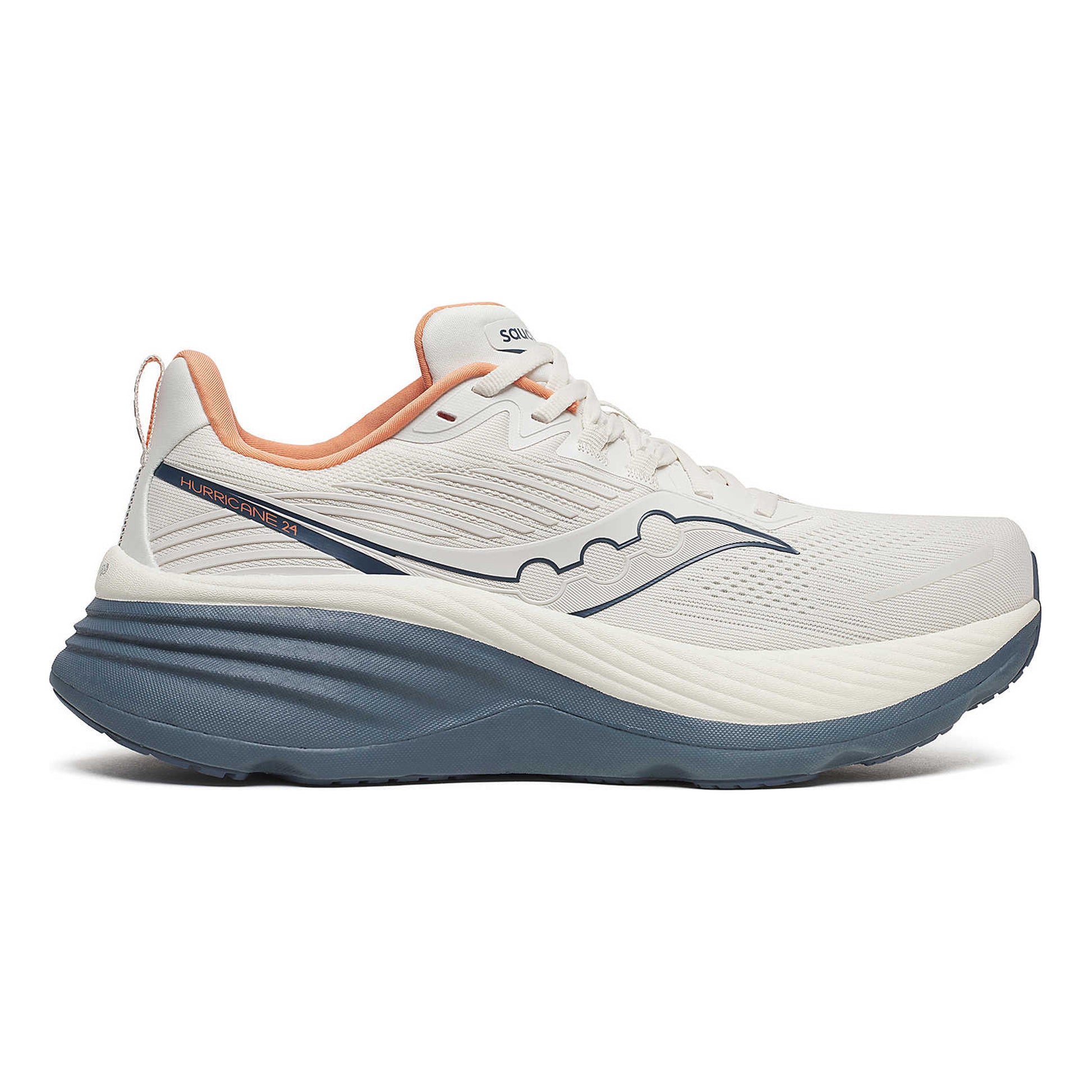 Saucony Hurricane 24 Stabilní Obuv Muži-Krémová,Šedá