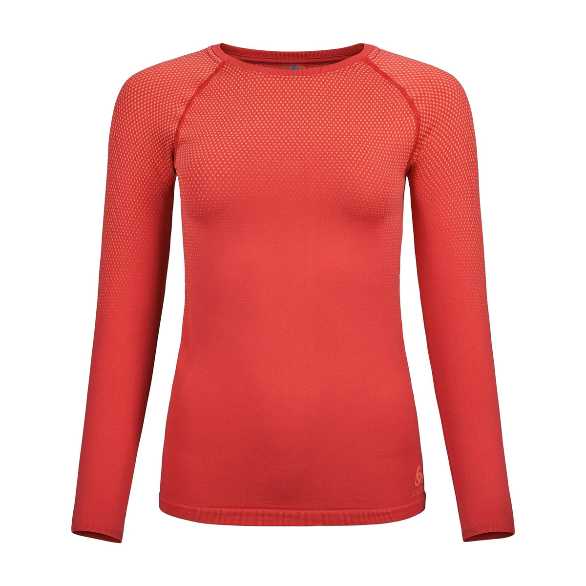 Odlo BL Top Crew Neck Performance Light Eco S dlouhým rukávem Dámy - červená,
