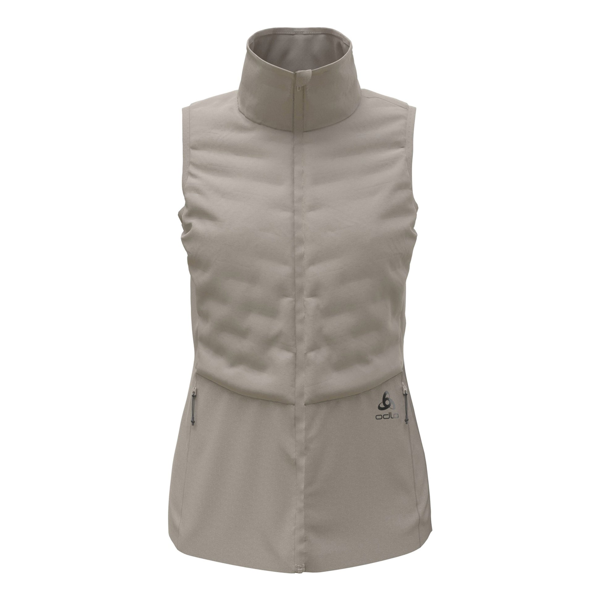 Odlo Zeroweight Insulator Běžecké vesty Dámy - světle šedá,