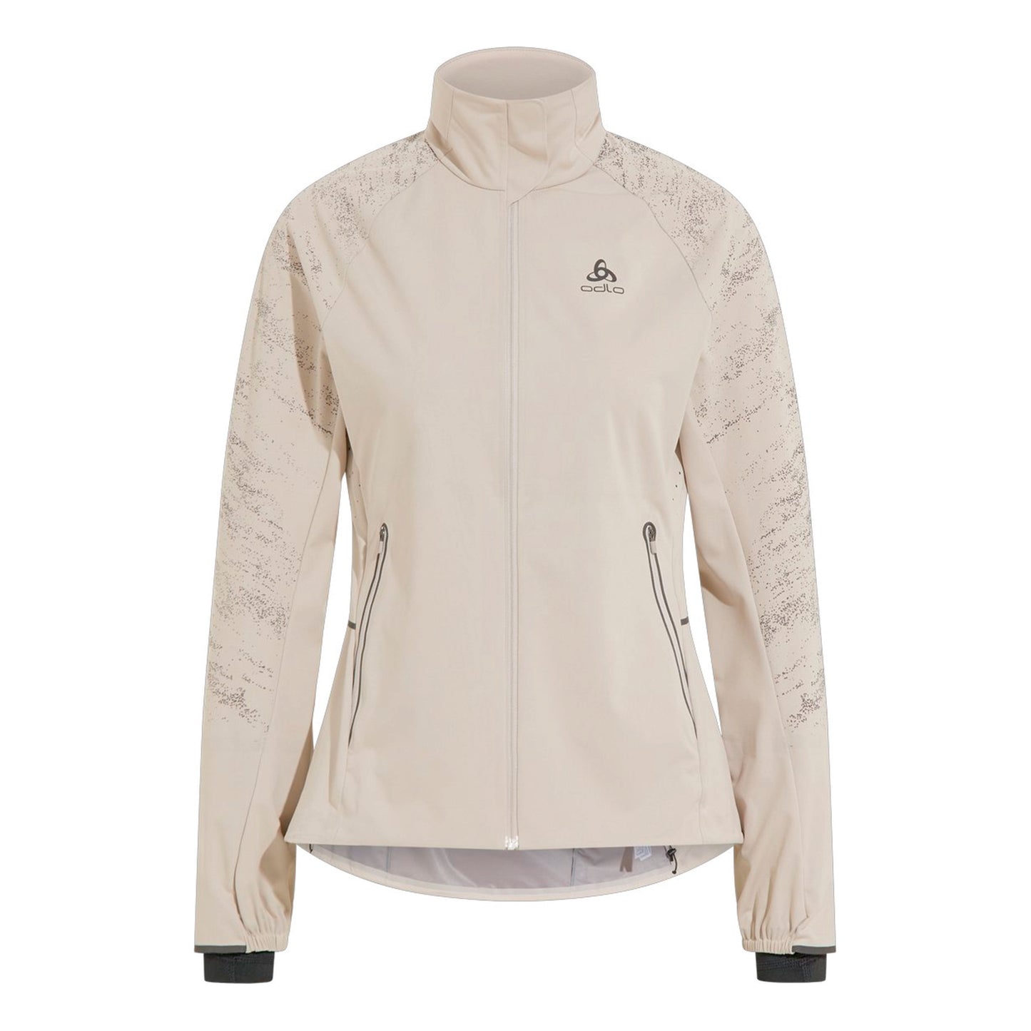 Odlo Zeroweight Pro Warm Reflect Běžecká bunda Dámy - světle šedá,