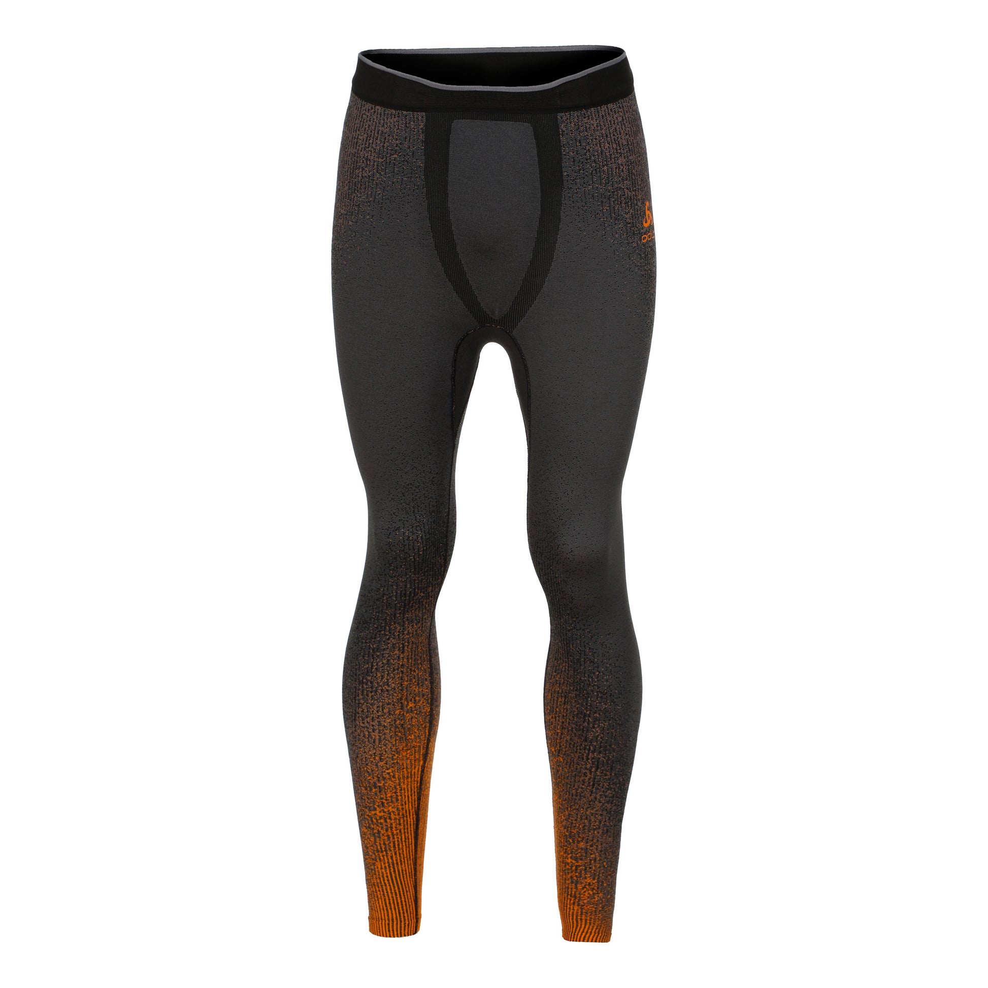 Odlo Blackcomb Eco Big Logo Bottom Long Těsné Muži - šedá, oranžová