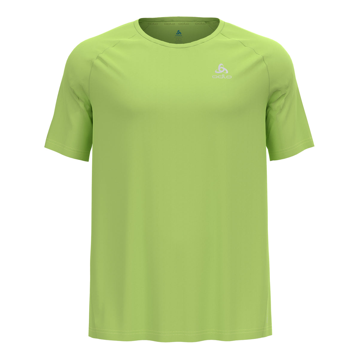 Odlo Essential Chill-Tec Crew Neck Bežecké tričko Muži - světle zelená,