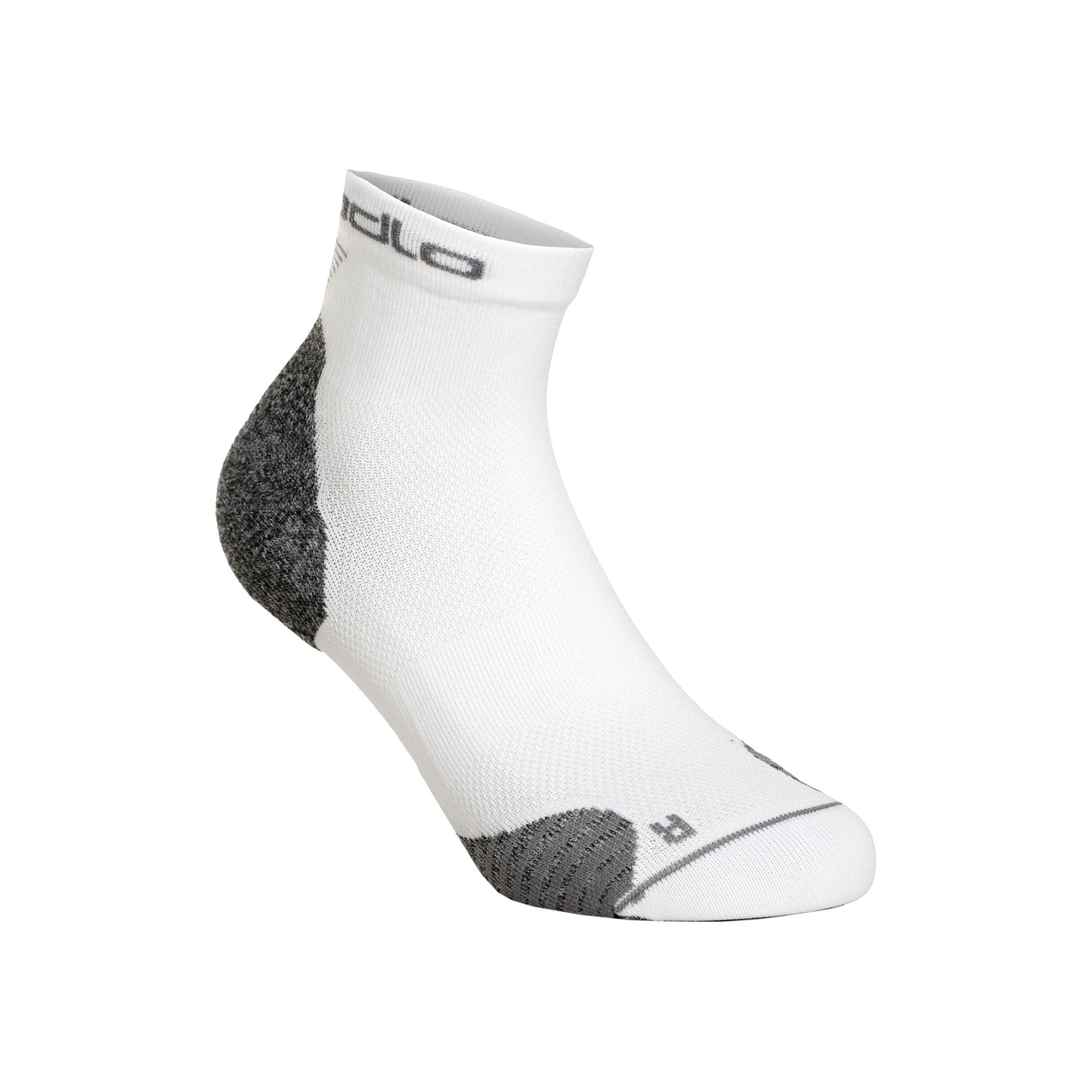 Odlo Ceramicool Run Quarter Running socks Unisex - bílá,