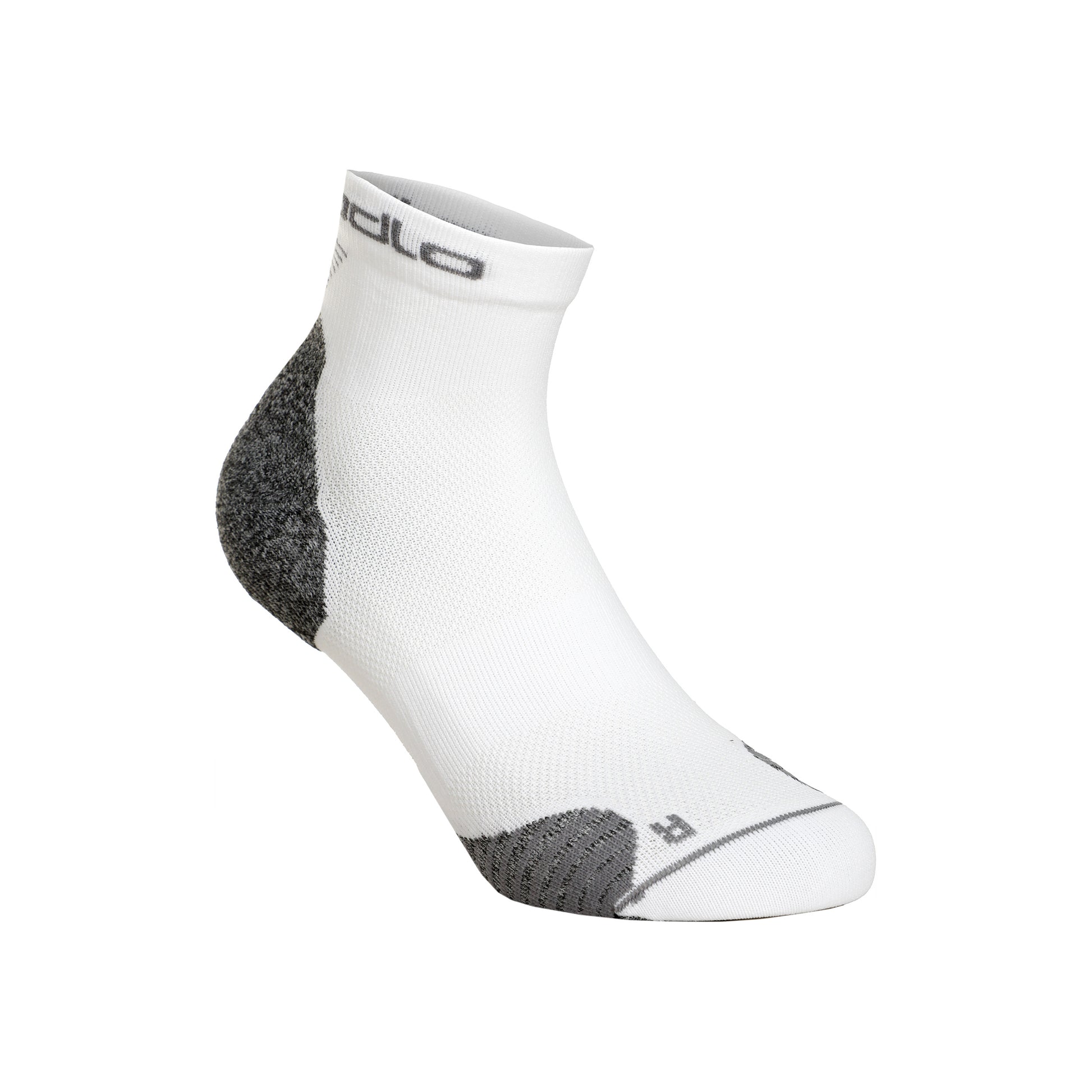 Odlo Ceramicool Run Quarter Running socks Unisex - bílá,