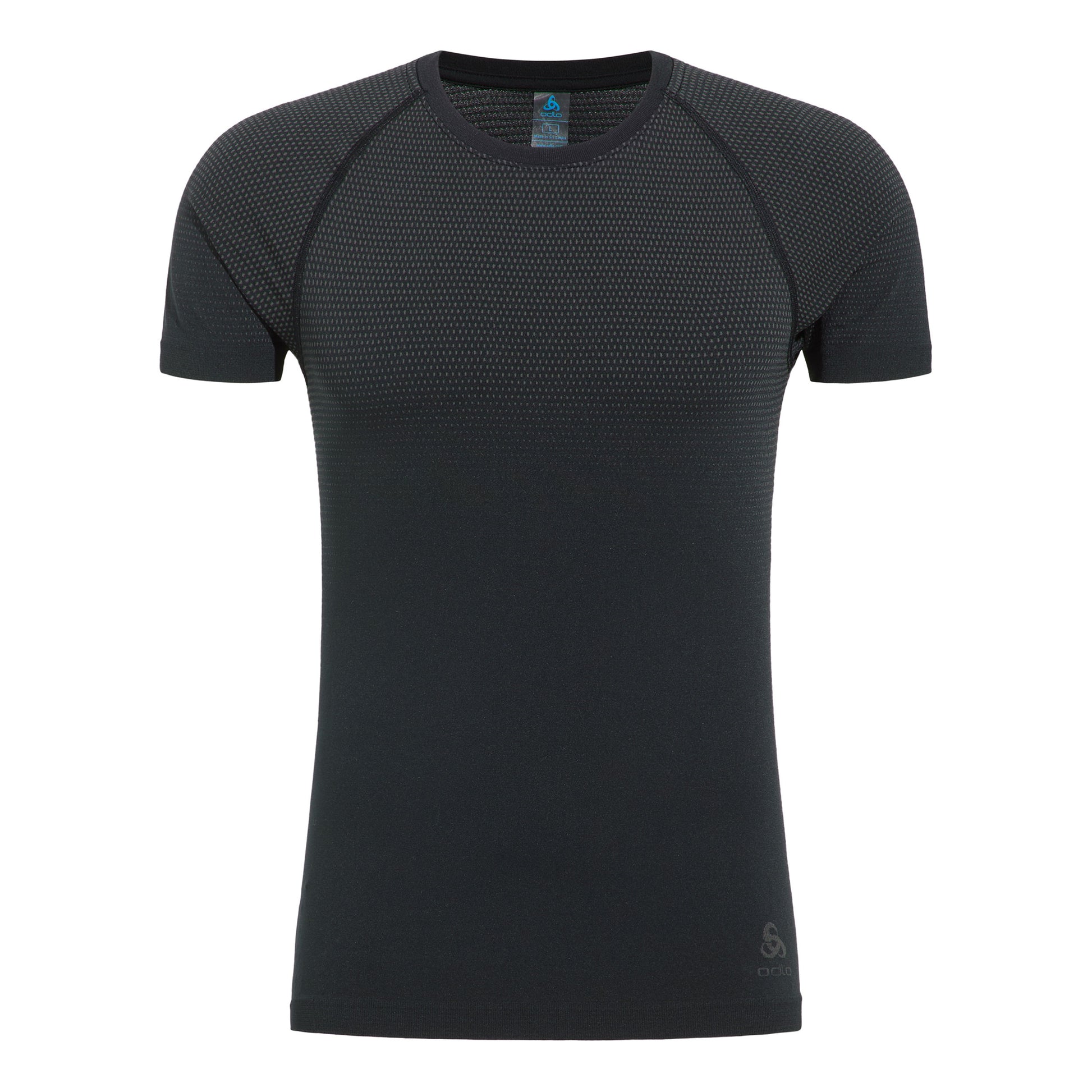 Odlo Performance Light Crew Neck Bežecké Tričko Muži-Černá