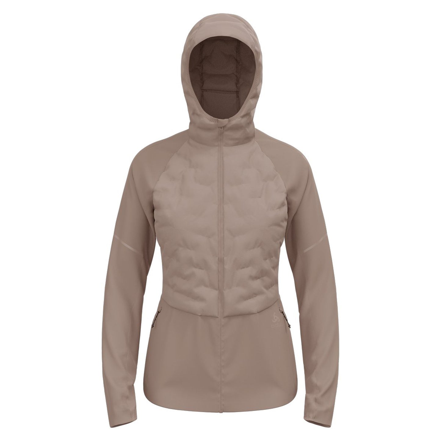 Odlo Zeroweight Insulator Běžecká bunda Dámy - šedá,