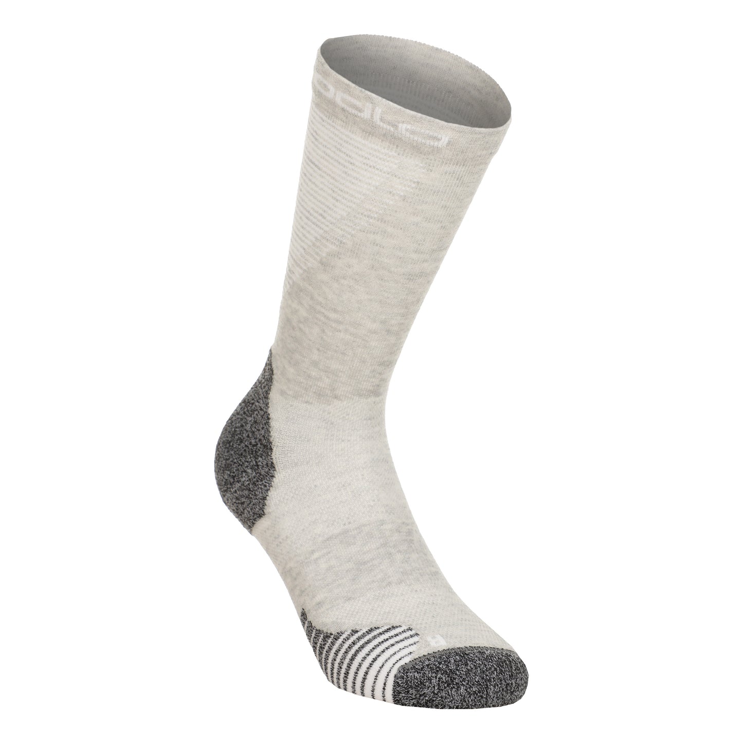 Odlo Active Crew Warm Running Socks-Stříbrná