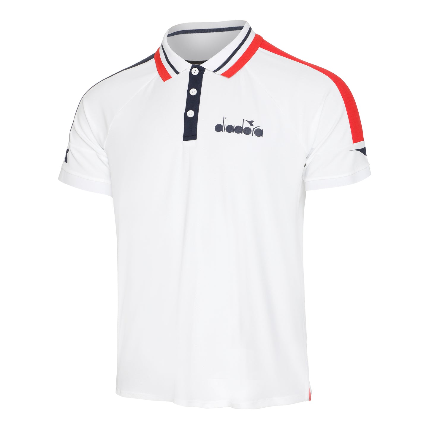 Diadora Icon Pólo Muži - bílá, vícebarevné